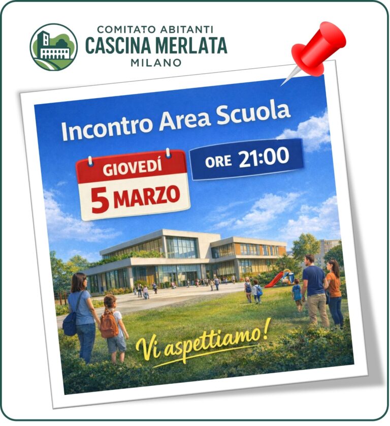 Riunione Comitato Scuola